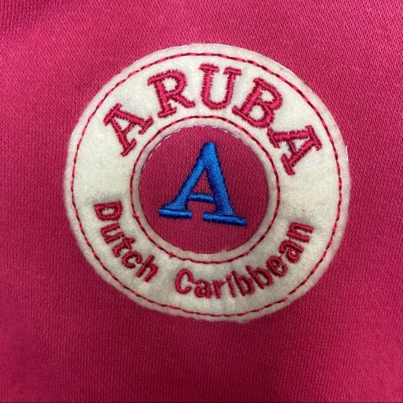 Cotton Net USA Aruba Pink Hoodie Size XL - Picture 3 of 8